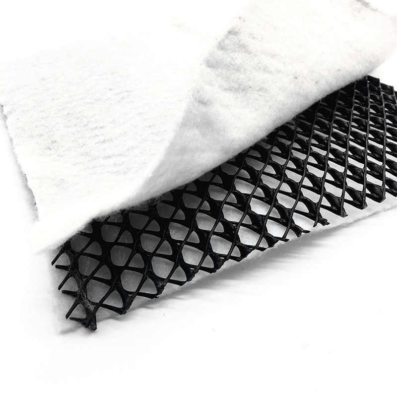 HDPE three-dimensional composite geotechnical drainage network