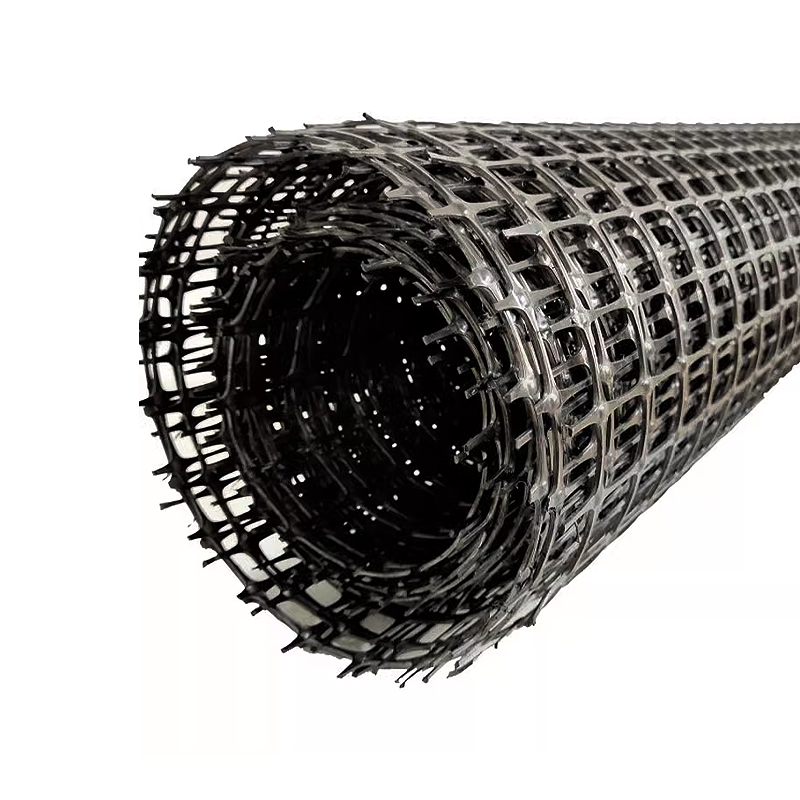 Reinforced HDPE geonet with UV resistance for road infrastructure construction