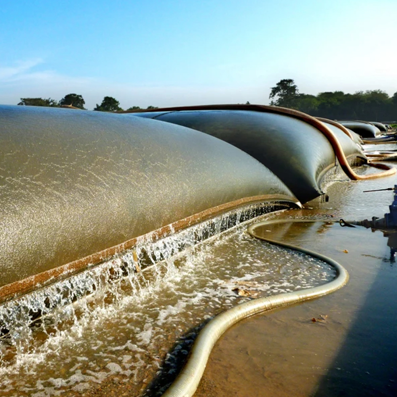 Cofferdams Geotextile geo bags dewatering sludge dewatering coastal protection