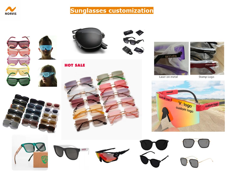 Sunglasses customization