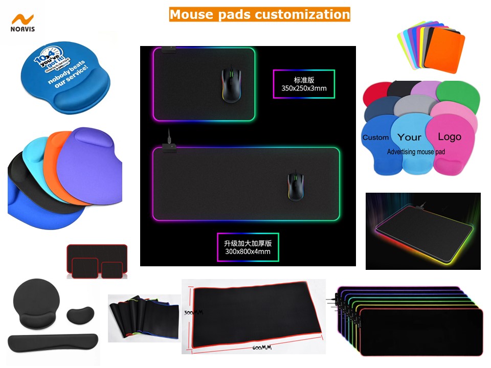 Mouse pads customization