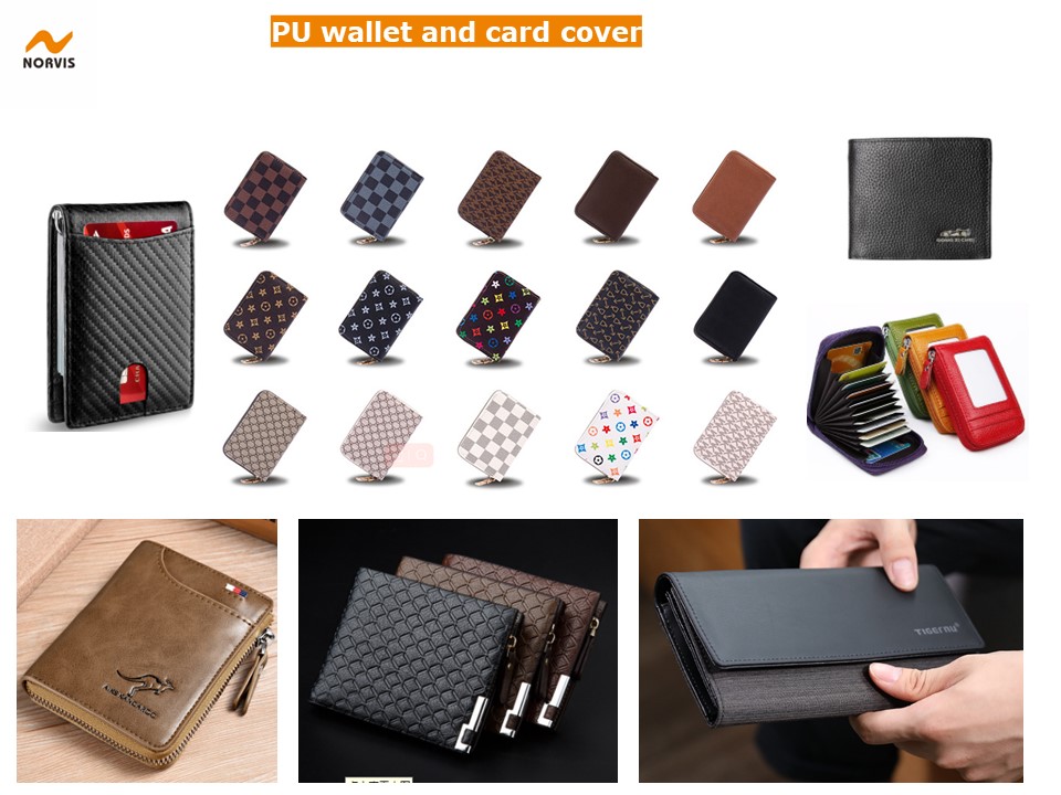 PU wallet and card cover