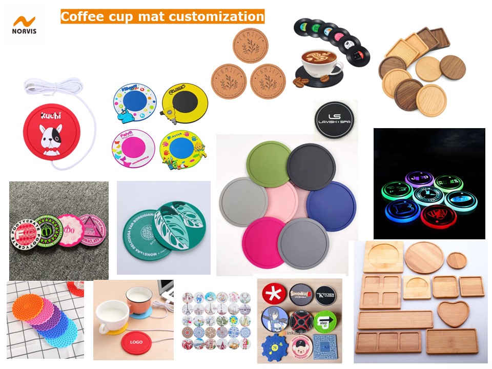 Coffee cup mat customization