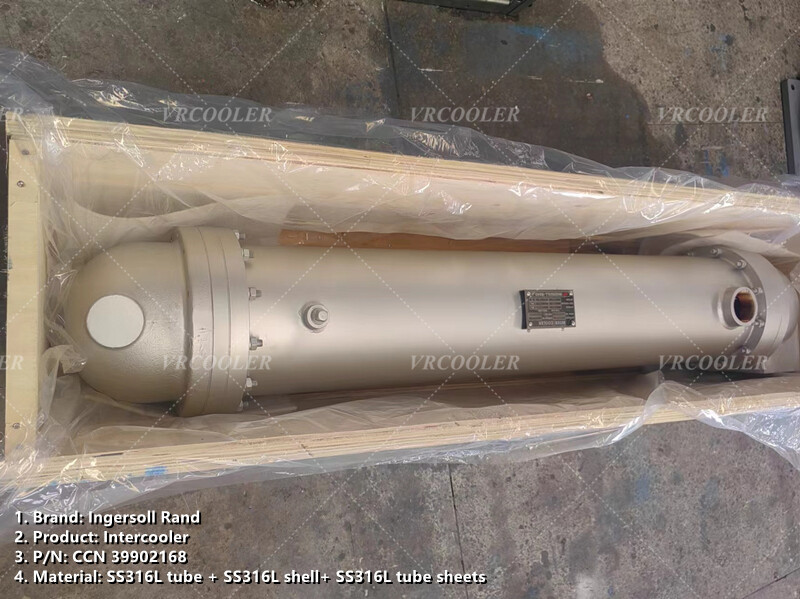 All SS Ingersoll Rand Intercooler CCN 39902168