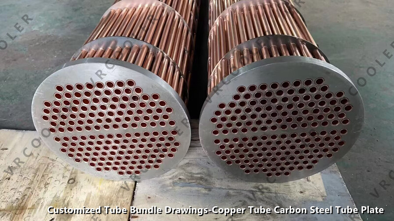 Customized Tube Bundle Drawings-Copper Tube Carbon Steel Tube Plate
