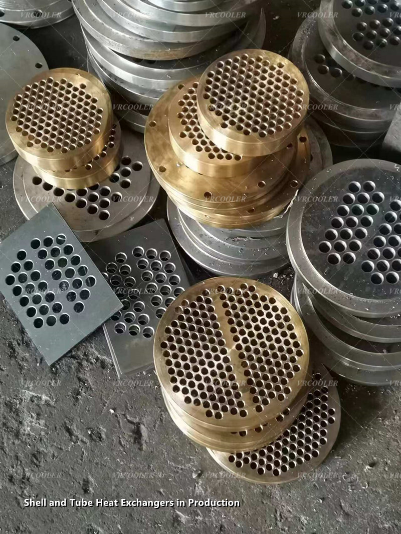 Shell and Tube Heat Exchangers in Production
