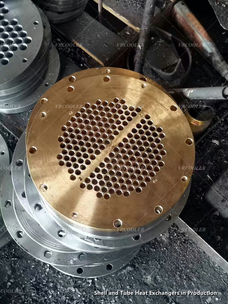 Shell and Tube Heat Exchangers in Production
