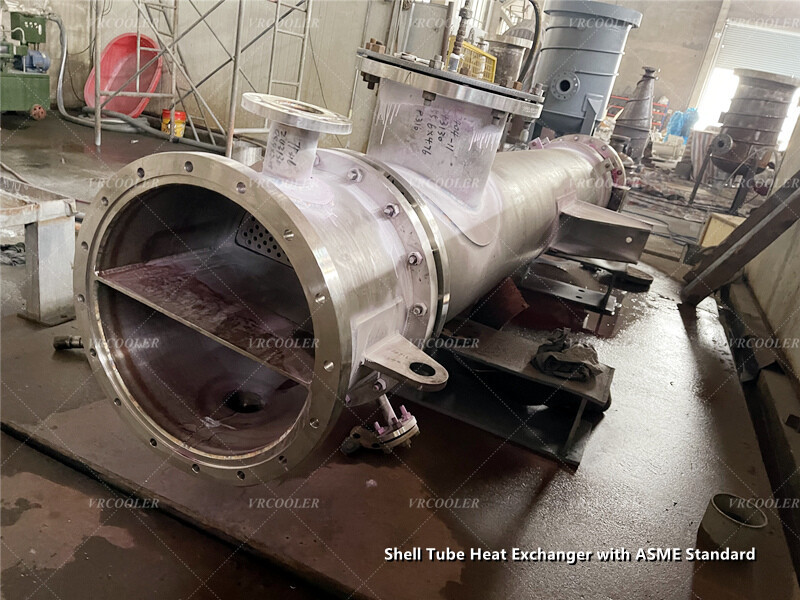 Shell Tube Heat Exchanger with ASME Standard