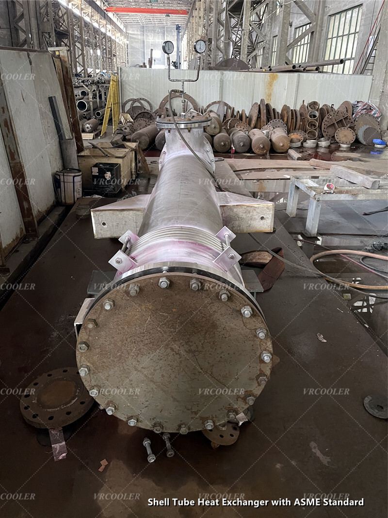 Shell Tube Heat Exchanger with ASME Standard