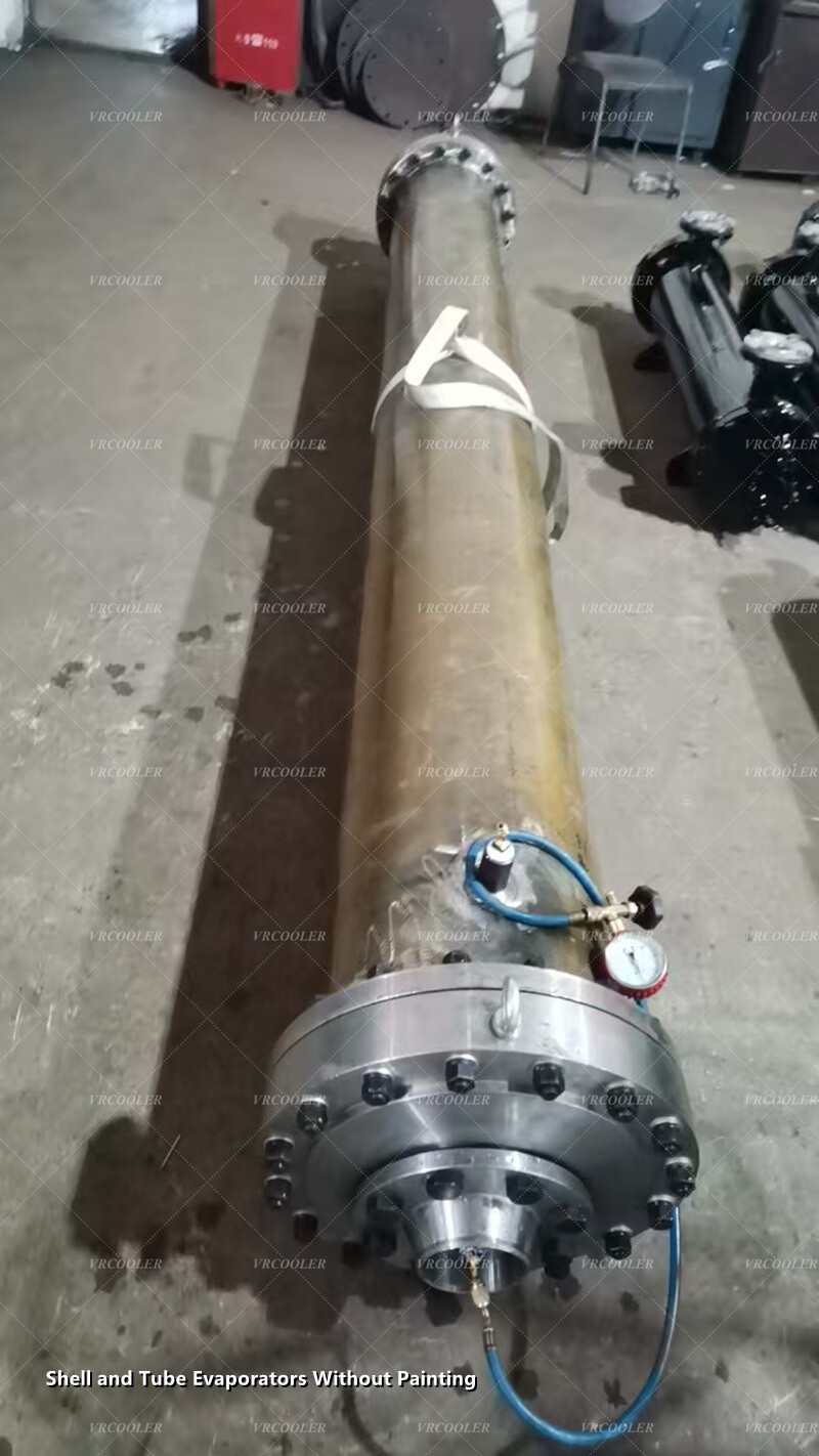 Shell and Tube Evaporators Without Painting