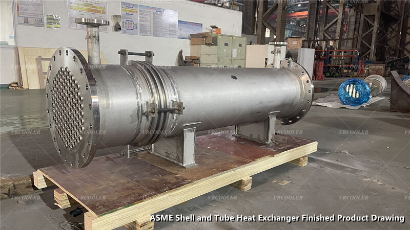 ASME Shell and Tube Heat Exchanger Finished Product
