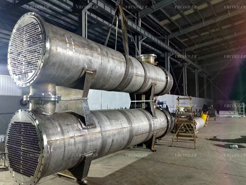Heat Exchanger  Shell & Tube  ( Steam to  Water )