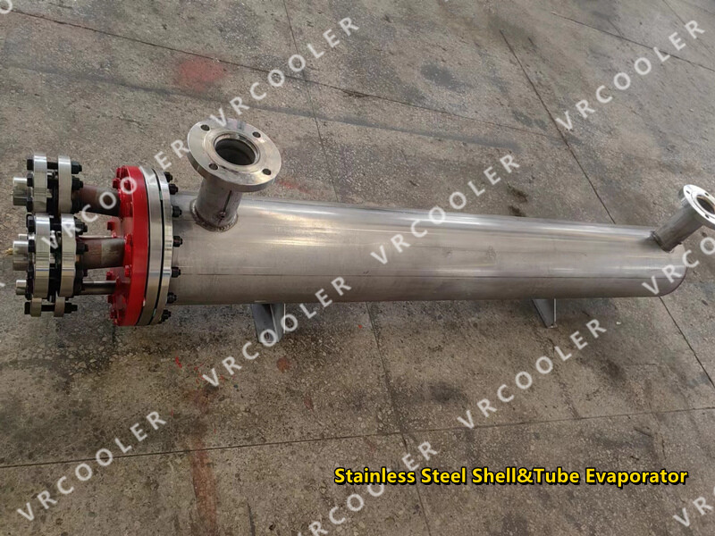 Shell Tube Heat Exchanger for Thermal Oil and Water Tube Heat Transfer