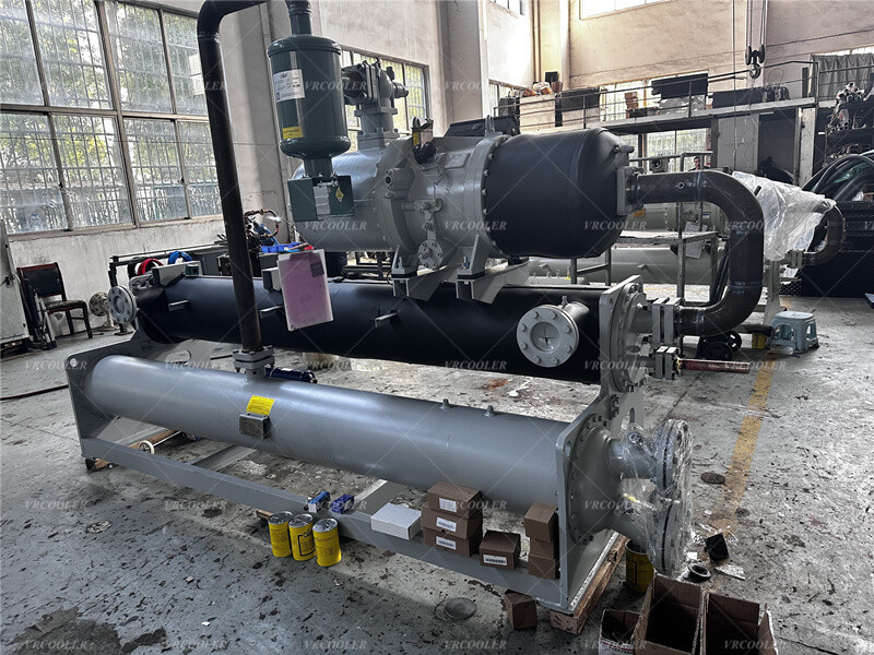 Shell and Tube Heat Exchanger in Industrial Chiller Application