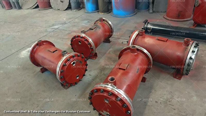Customized Shell & Tube Heat Exchangers for Russian Customer