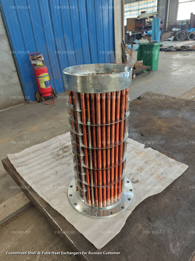 Customized Shell & Tube Heat Exchangers for Russian Customer