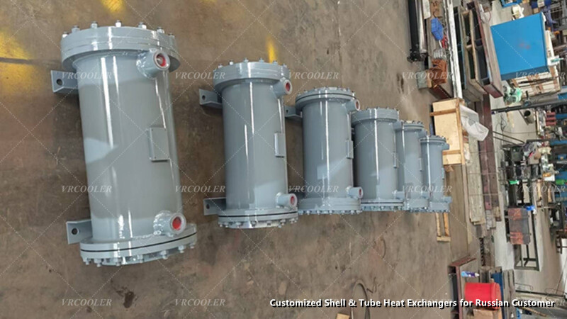Customized Shell & Tube Heat Exchangers for Russian Customer