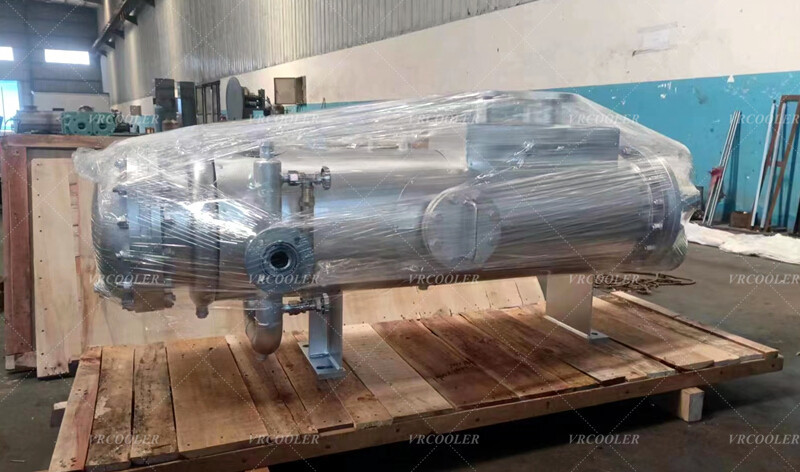 Application of Shell & Tube Heat Exchanger in Sludge Drying System