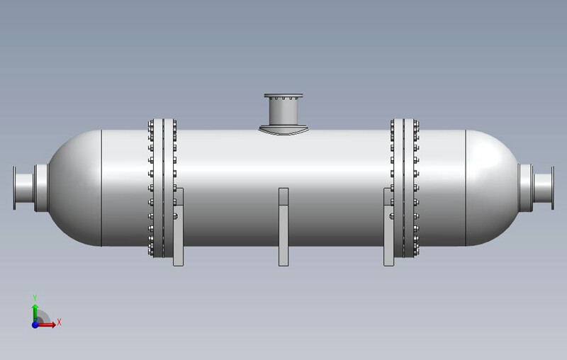 Surface Condenser for Condensing Exhaust Steam From Steam Turbine In Thermal Power Stations