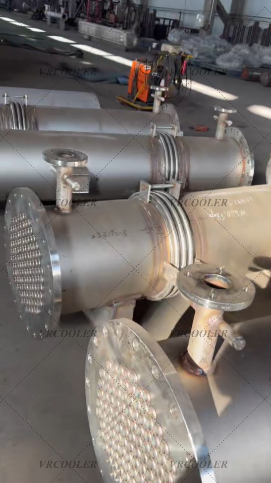 ASME shell and tube heat exchanger (1) ASME Shell and Tube Heat Exchanger Delivery