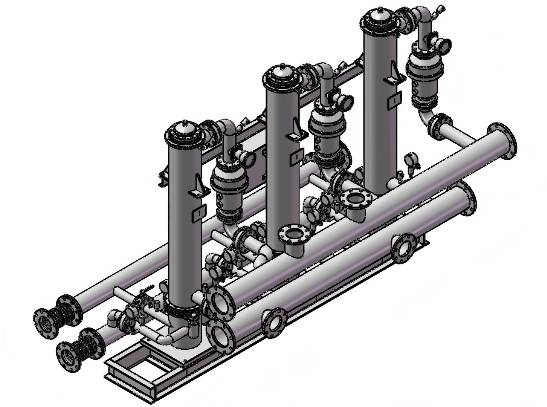 What are the advantages of using a shell and tube heat exchanger for transformer oil cooling?
