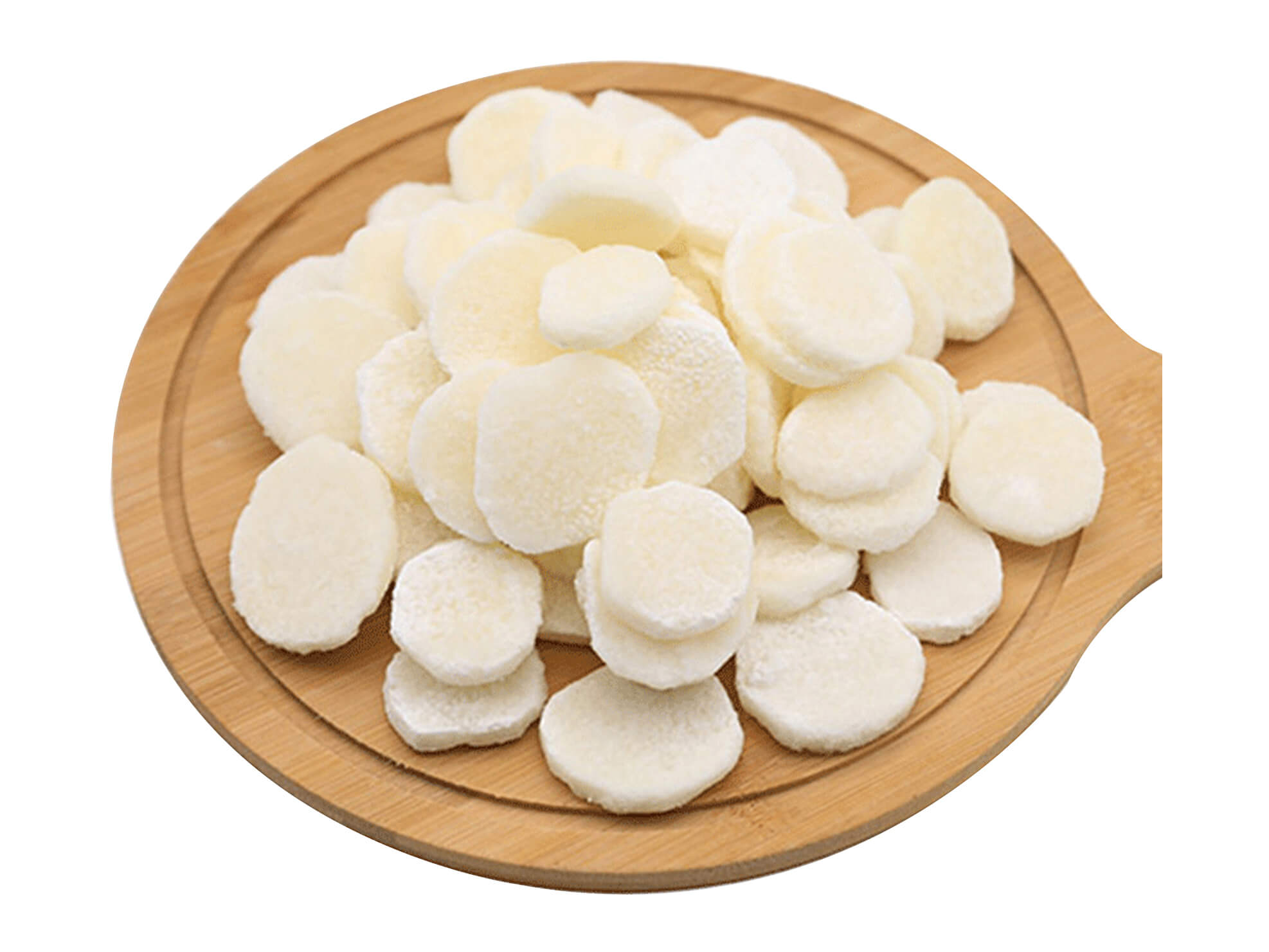 Castanha de água IQF fatiada Castanha de água IQF fatiada