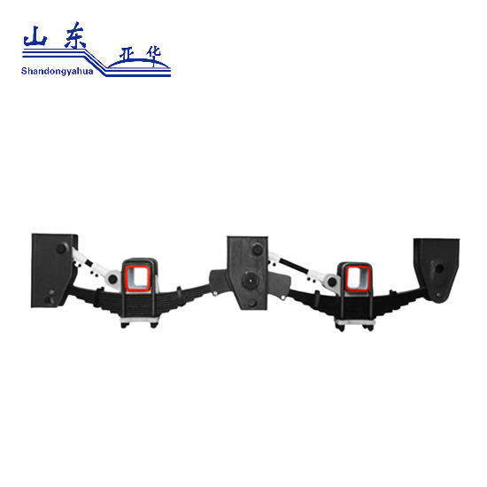 Reverse mounting suspension