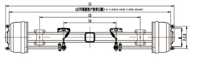 Concave axle axle series