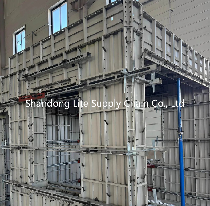 High-strength alloy steel formwork
