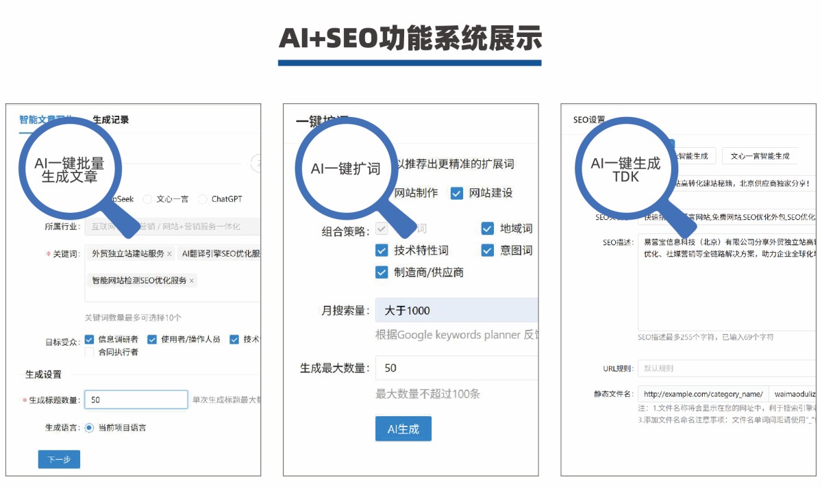 AI+SEO双引擎优化系统