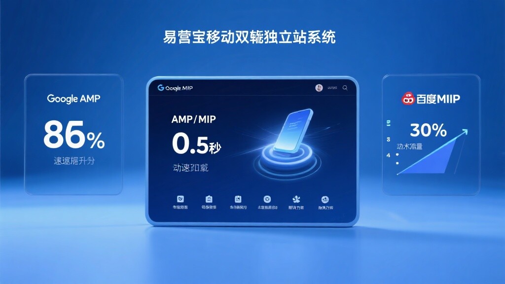 易营宝AMP/MIP移动端智能建站 易营宝AMP/MIP移动端智能建站