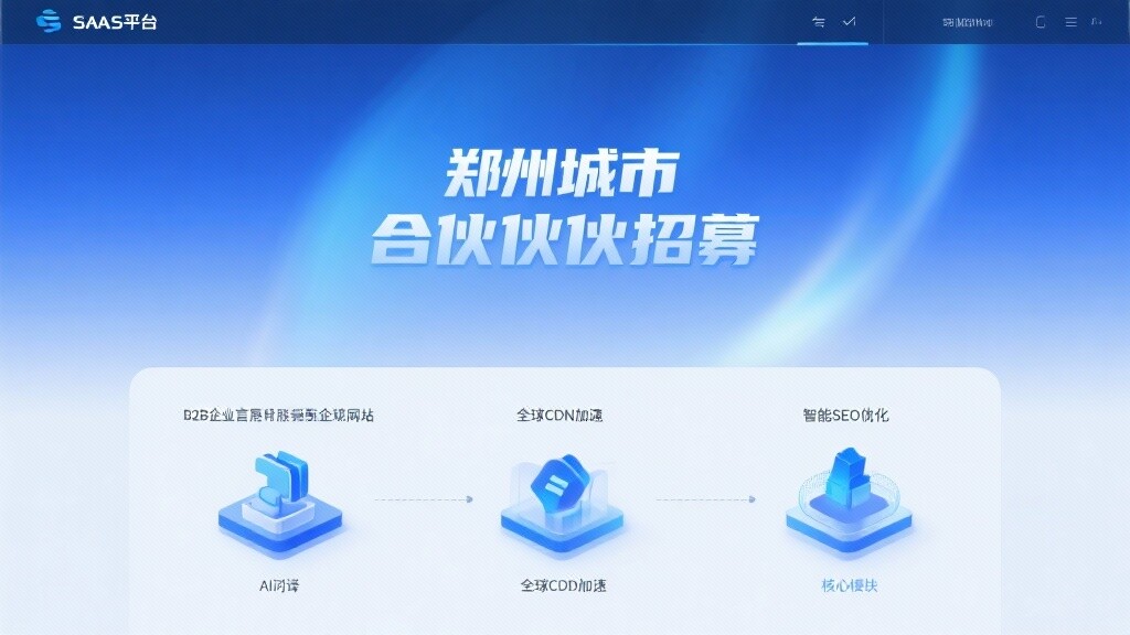 郑州城市合伙人招募:携手共创多语言网站新未来 郑州城市合伙人招募:携手共创多语言网站新未来
