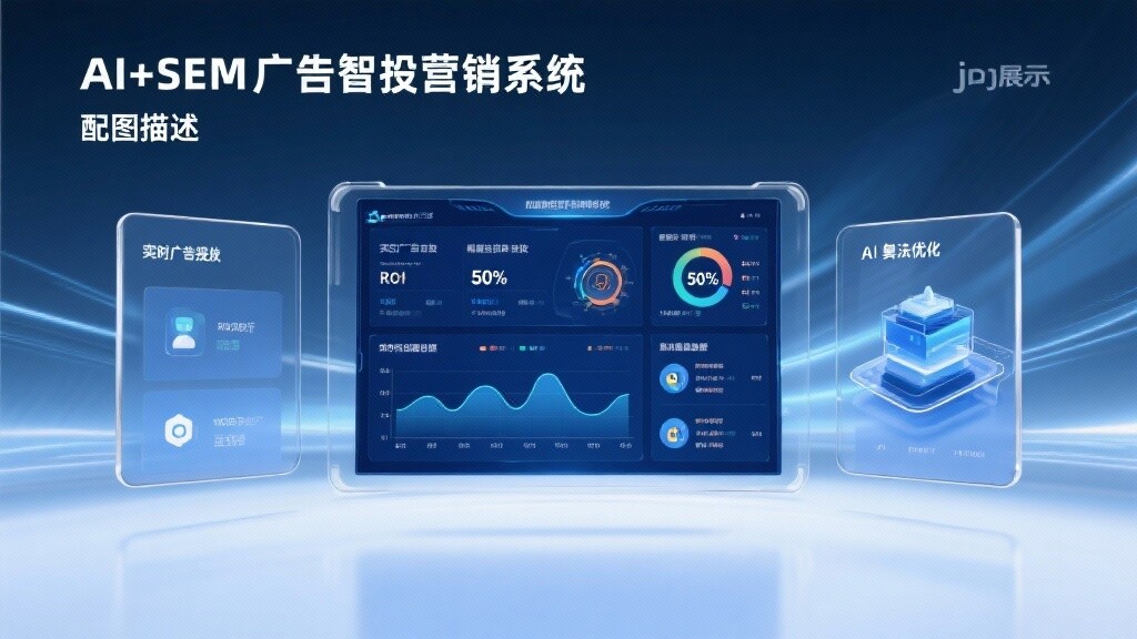 AI+SEM广告智投营销系统，ROI提升50%！