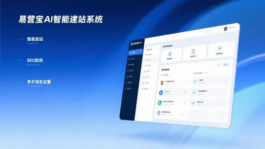 易营宝AI智能建站系统：AI驱动，助力您的品牌快速全球化