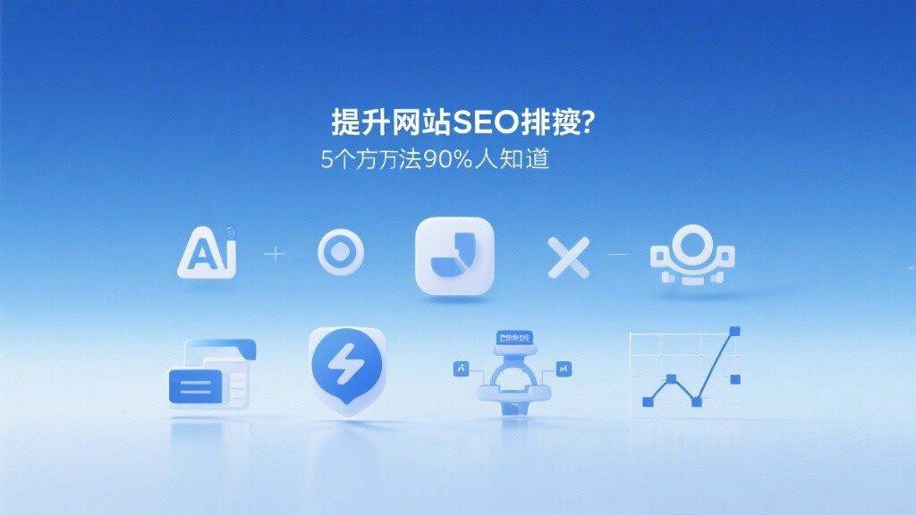 提升网站SEO排名:这5个方法90%的人不知道 提升网站SEO排名:这5个方法90%的人不知道