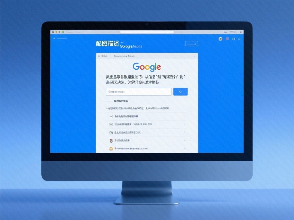 谷歌搜索技巧:从信息“大海捞针”到“精准定位”——解锁高效决策与知识升级的数字钥匙 谷歌搜索技巧:从信息“大海捞针”到“精准定位”——解锁高效决策与知识升级的数字钥匙