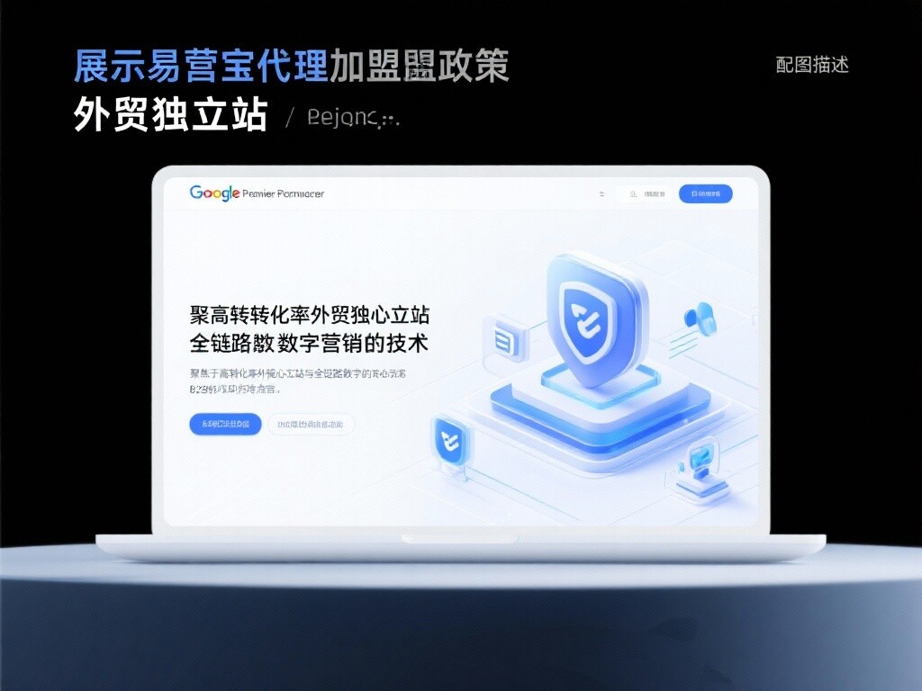 易营宝代理加盟政策：以外贸独立站为核心，整合 Google Premier Partner 级全链路营销技术，开启您的 10 倍增长事业！