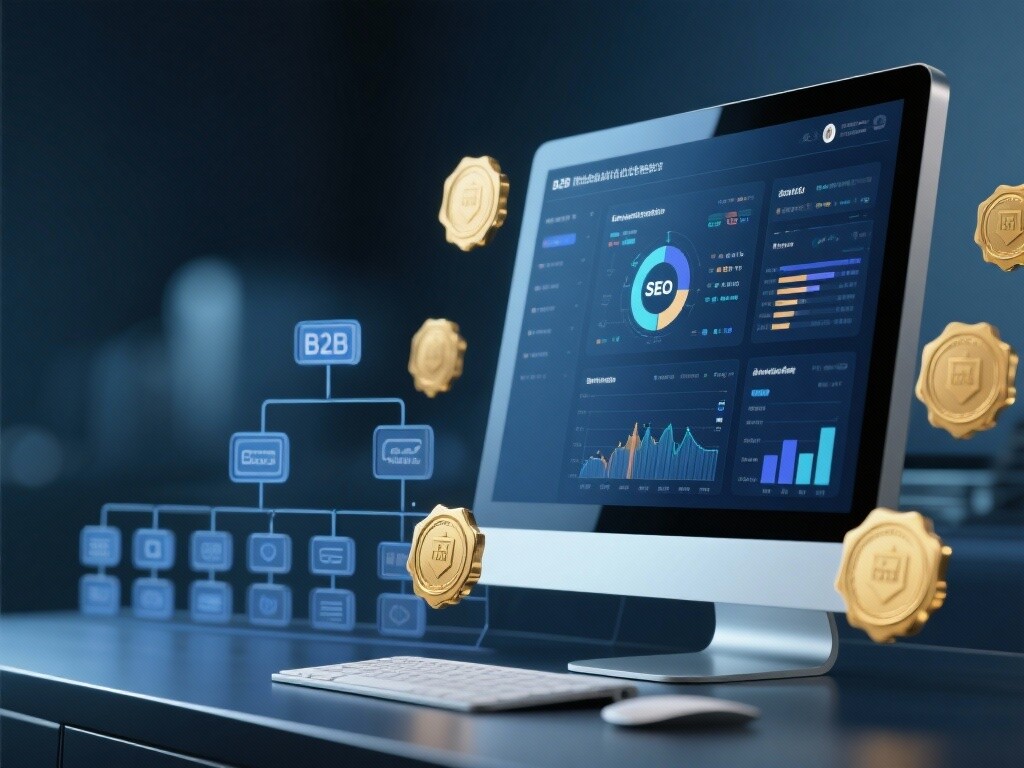 B2B独立站优化战略：从流量到高价值询盘，构建全球采购商信赖的权威技术资源库！