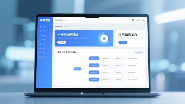 用易营宝AI智能建站系统一分钟搭建高转化营销型网站 用易营宝AI智能建站系统一分钟搭建高转化营销型网站
