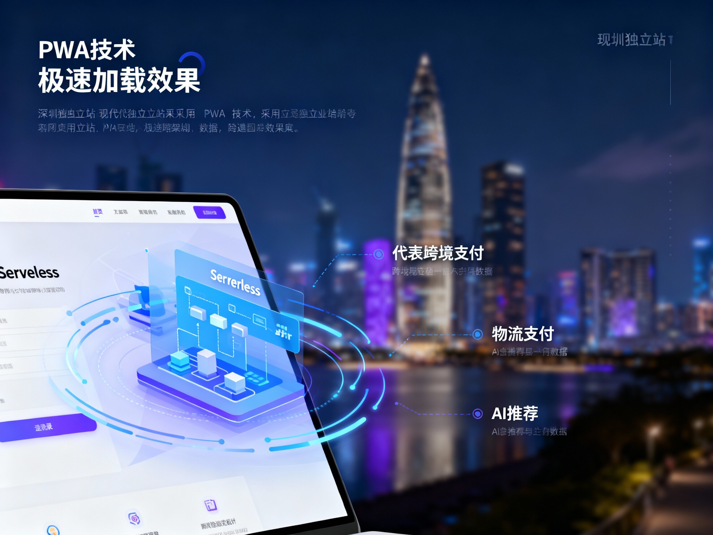 ​深圳独立站建设终极方案：科技驱动 DTC 出海，打造全球极速高转化率品牌官网！