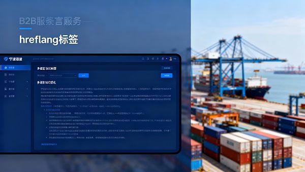 多语言网站宁波公司:连接世界级港口,打造 B2B 全球供应链的数字权威! 多语言网站宁波公司:连接世界级港口,打造 B2B 全球供应链的数字权威!