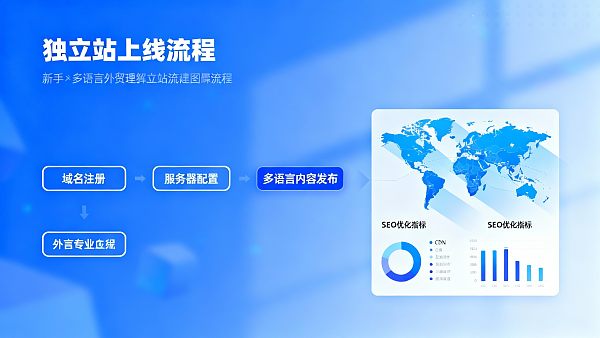 多语言外贸独立站搭建全流程实操指南，新手也能快速上线