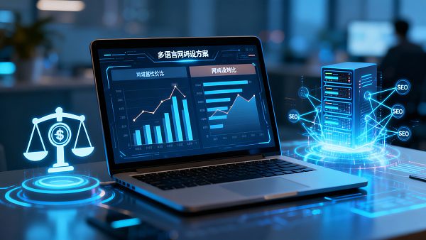 多语言网站建设预算如何估算？三种方案对比与性价比分析