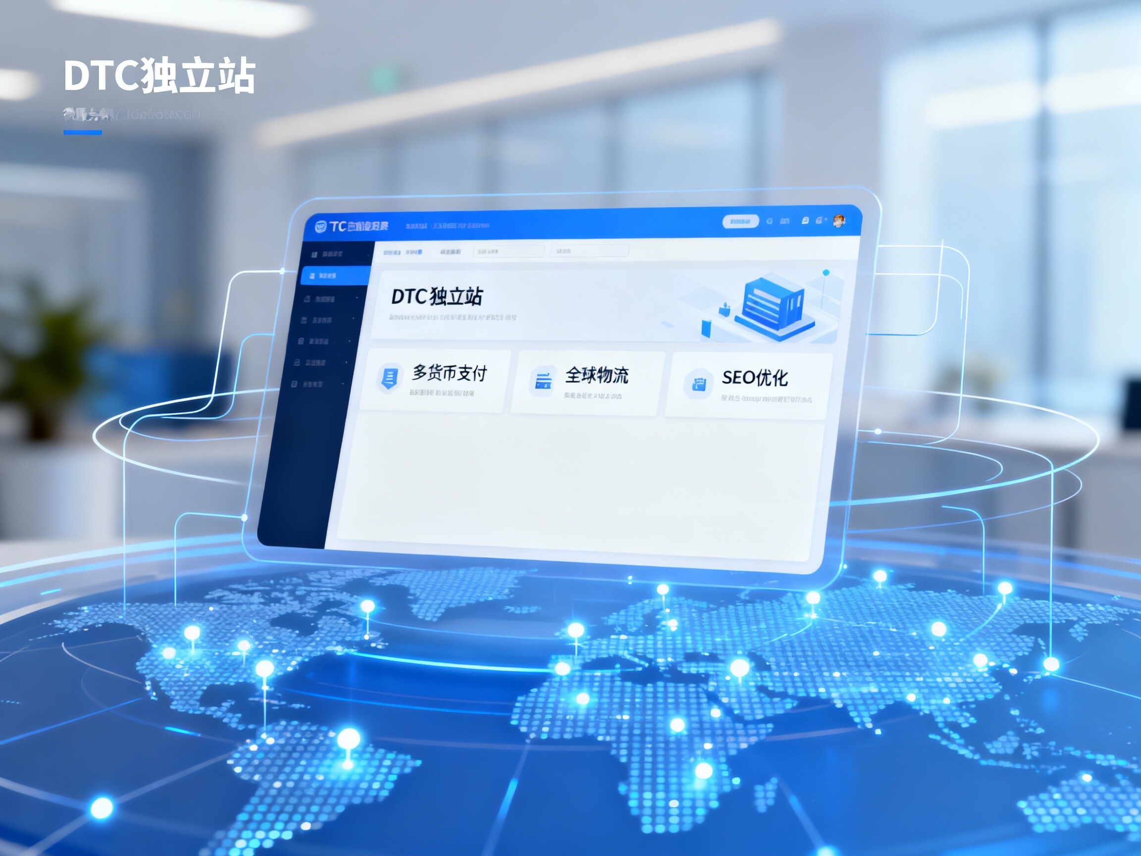 【易营宝】跨境电商建站：DTC独立站、高转化、全球SEO优化的终极解决方案！