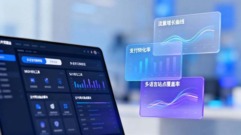 中国外贸建站平台排名2025：流量、付款与多语言支持对比