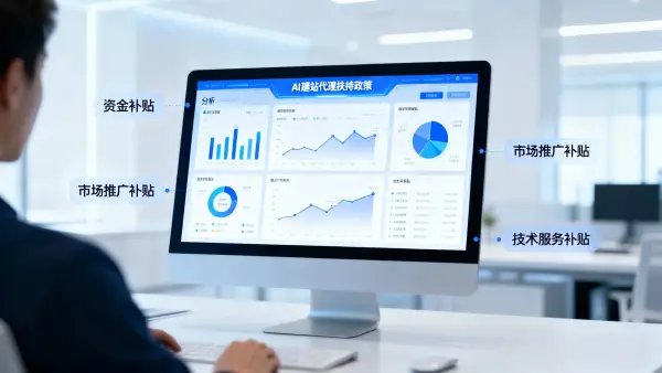 AI建站代理扶持政策到底值不值？三大补贴解析与入驻门槛