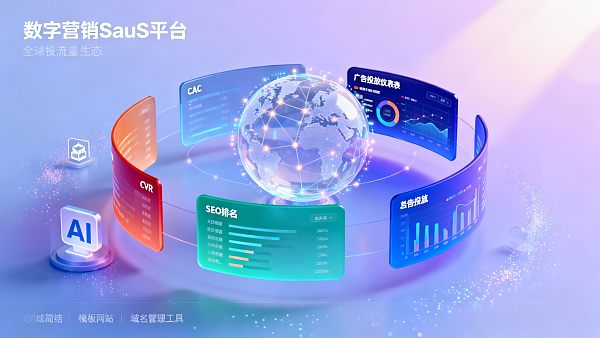 数字营销SaaS选型：增长效率对比5大平台实测