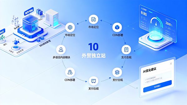 外贸独立站怎么做？10步实操流程与避坑清单