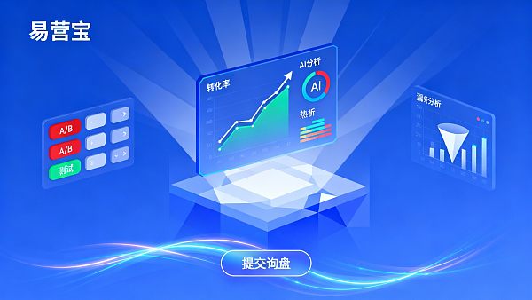 【实战策略】如何提升外贸网站的转化率：易营宝，AI驱动CRO，将“每一次点击”转化为“高价值询盘”！