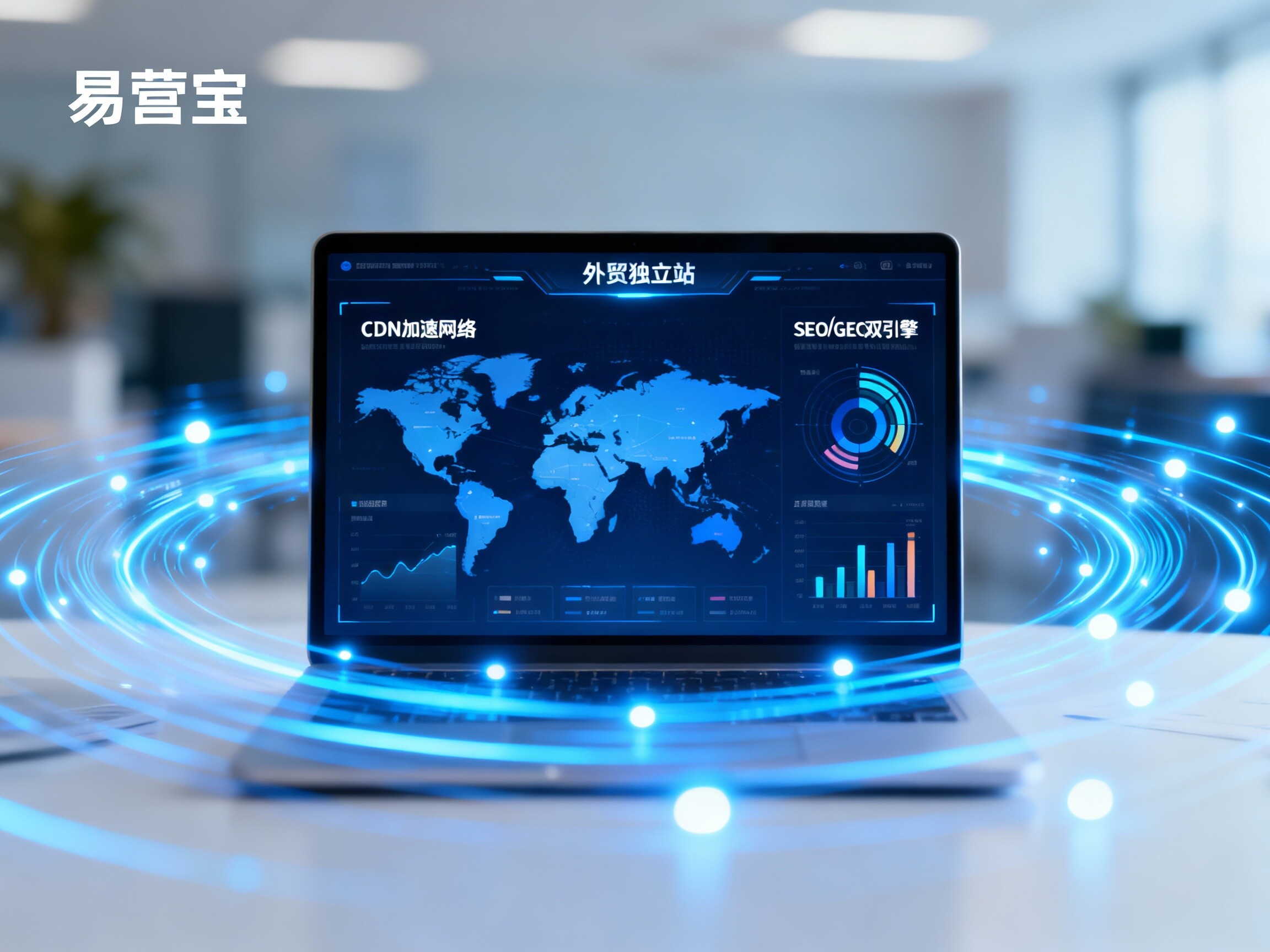 【上海外贸独立站】首选：易营宝，搭建“全球高转化、全栈SEO”的“数字旗舰”！